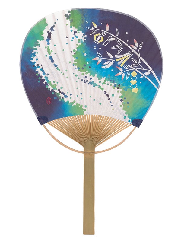 唐月竹うちわ｜オリジナルうちわ オリジナル扇子 カレンダーの事