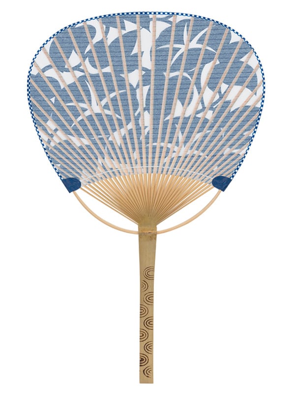 中万月竹うちわ｜オリジナルうちわ オリジナル扇子 カレンダーの事なら