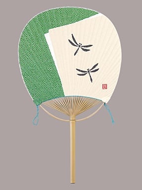 丸竹うちわ｜オリジナルうちわ オリジナル扇子 カレンダーの事なら、京都の伏見上野旭昇堂へお任せください！